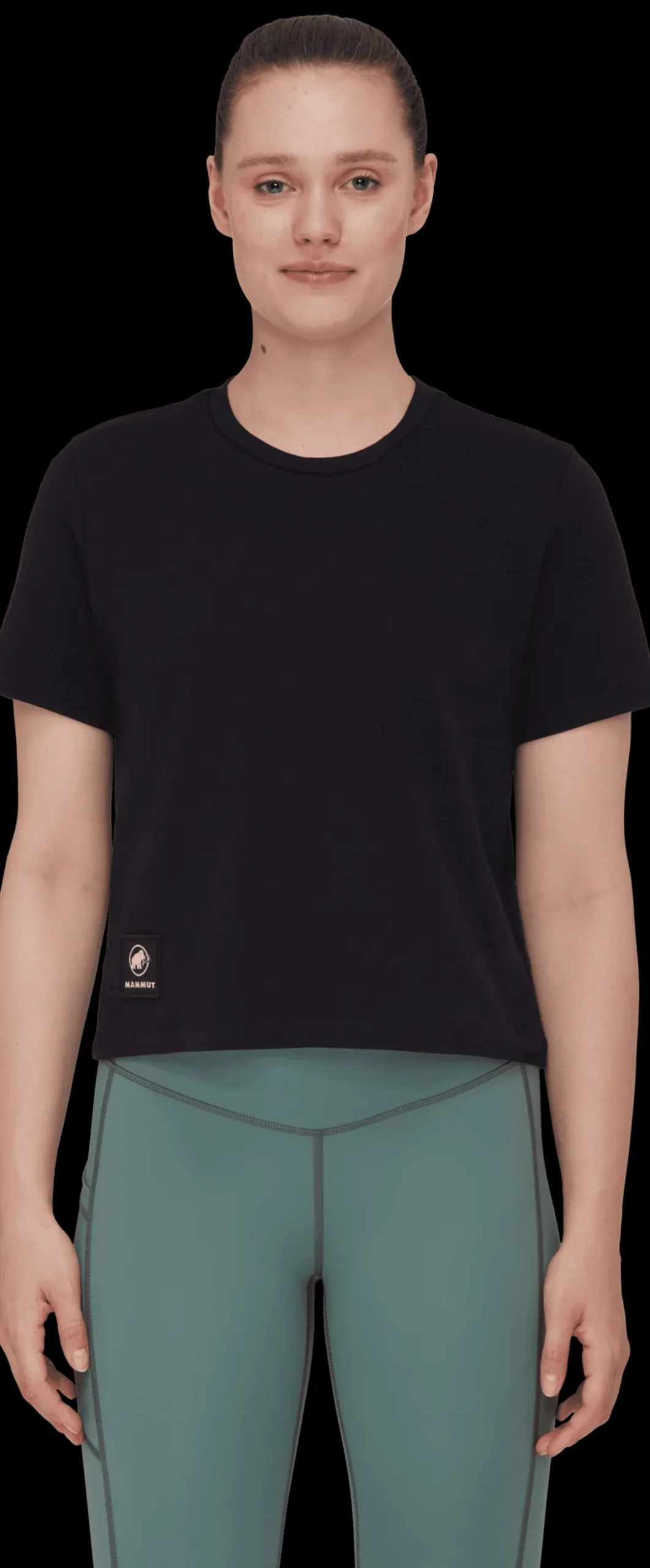 Koszulka Mammut Massone T-Shirt Cropped Women Patch
