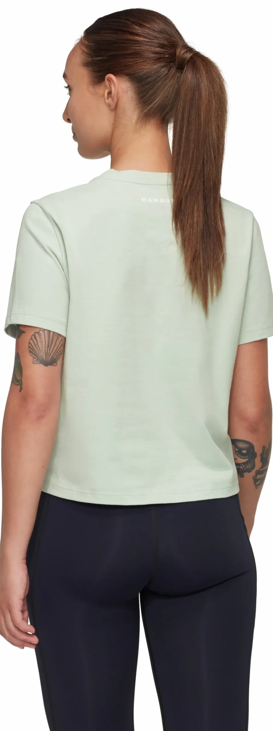 Koszulka Mammut Massone T-Shirt Cropped Women Patch