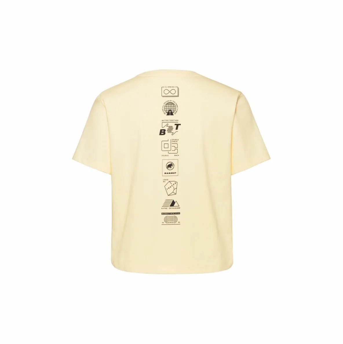 Koszulka Mammut Massone T-Shirt Cropped Women Emblems