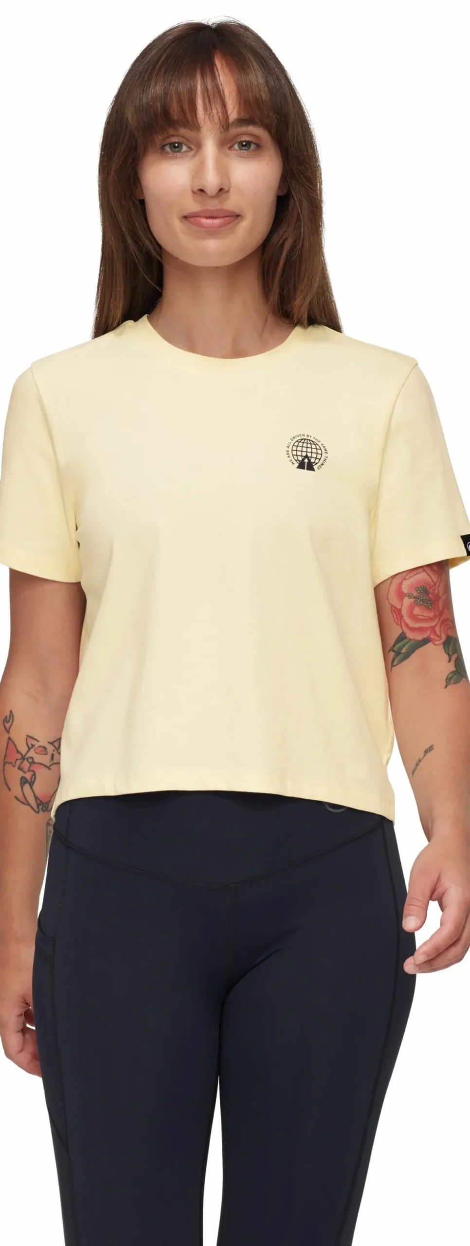 Koszulka Mammut Massone T-Shirt Cropped Women Emblems