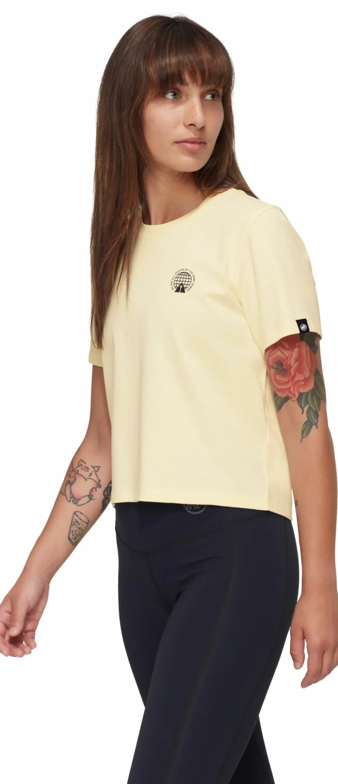 Koszulka Mammut Massone T-Shirt Cropped Women Emblems