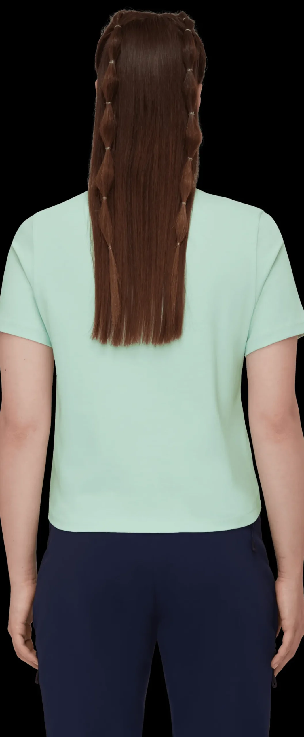 Koszulka Mammut Massone T-Shirt Cropped Women Patch