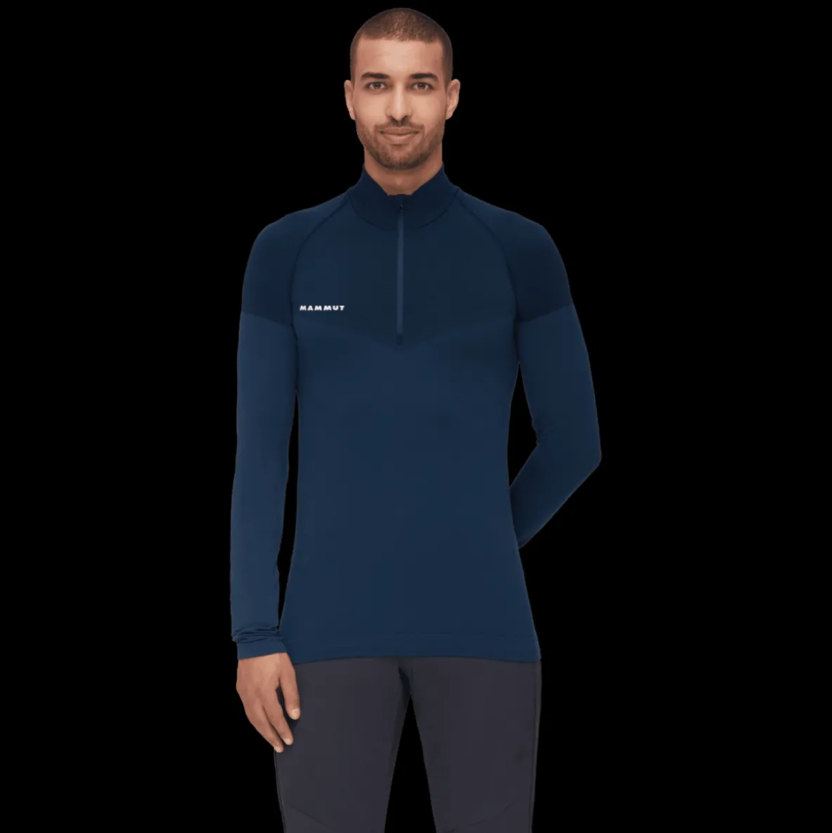 Koszulka Mammut Trift Half Zip Longsleeve Men