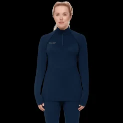 Koszulka Mammut Trift Half Zip Longsleeve Women