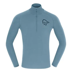 Koszulka merino Norrona Femund PureUll Zip Neck Men