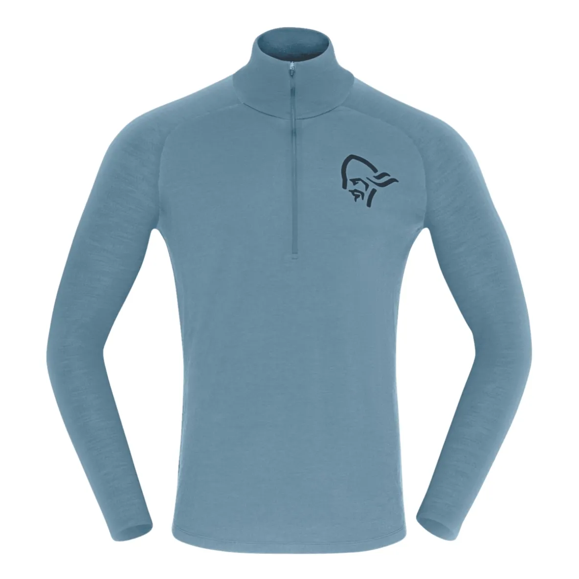 Koszulka merino Norrona Femund PureUll Zip Neck Men
