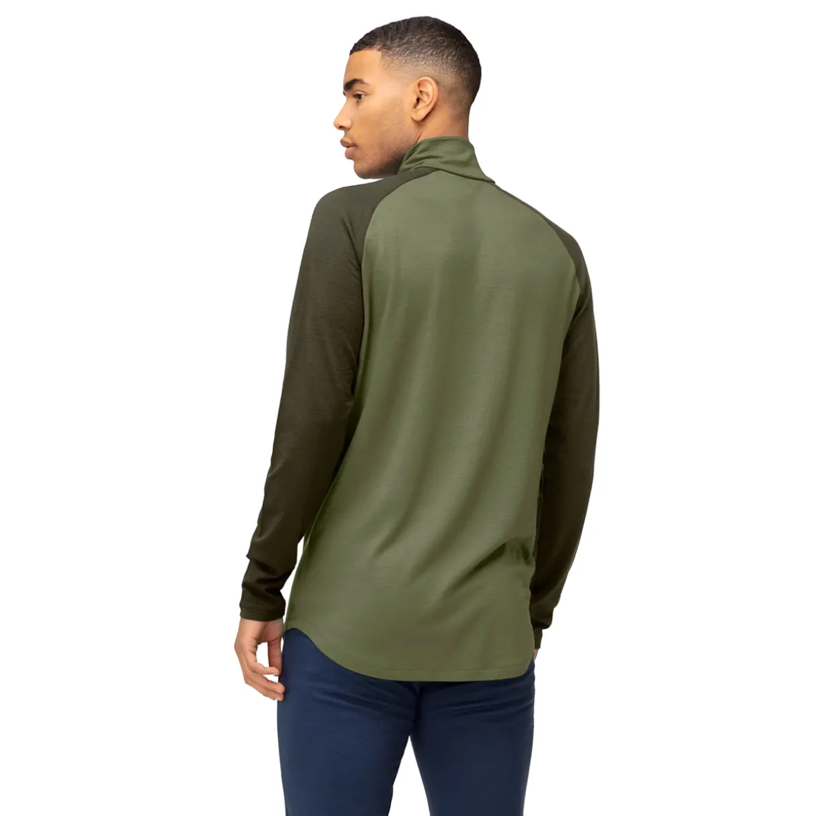 Koszulka merino Norrona Femund PureUll Zip Neck Men