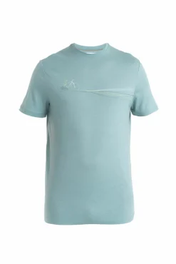 Koszulka Męska Icebreaker Merino Tech Lite III SS Tee Cadence Paths
