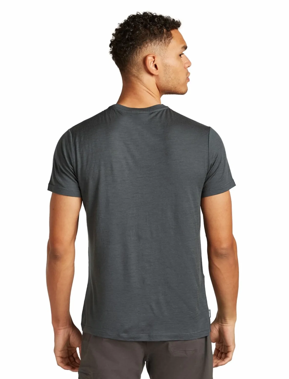 Koszulka Męska Icebreaker Merino Tech Lite III SS Tee Sunset Camp