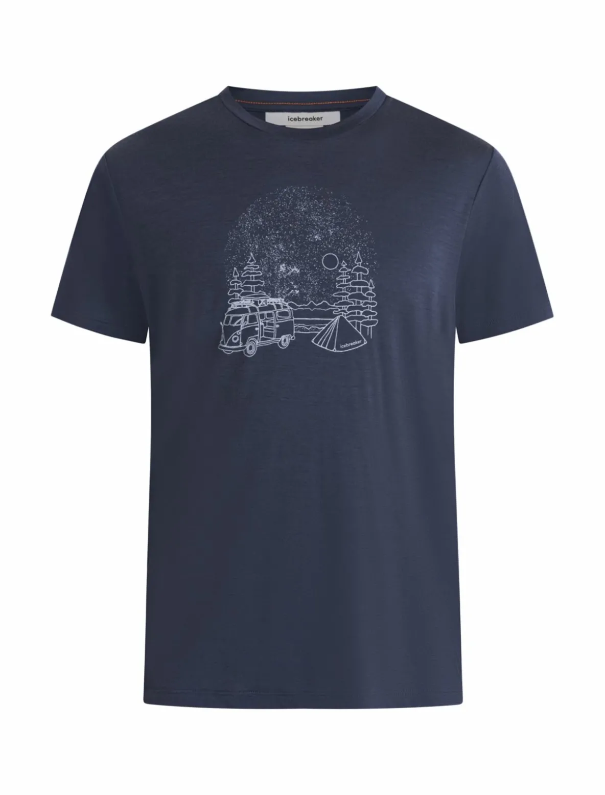 Koszulka Męska Icebreaker Merino Tech Lite III SS Tee Van Camp
