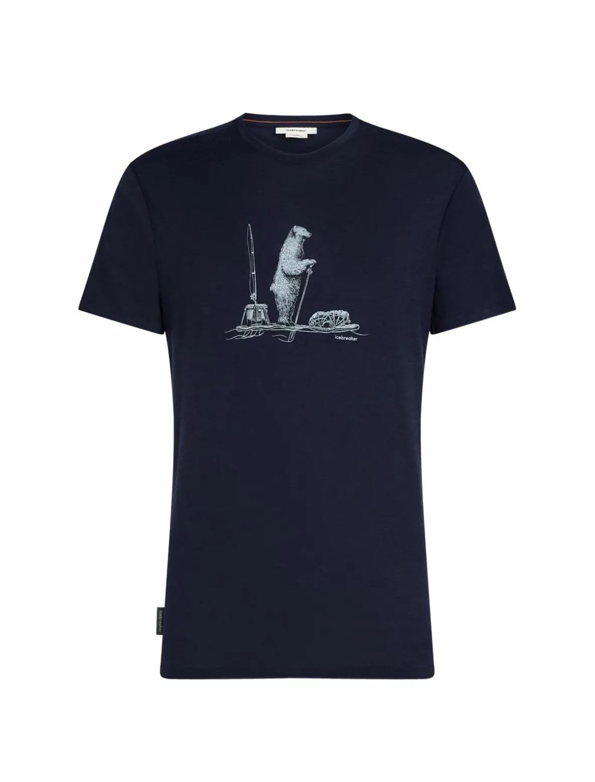 Koszulka Męska Icebreaker Merino Tech Lite III SS Tee Polar Paddle