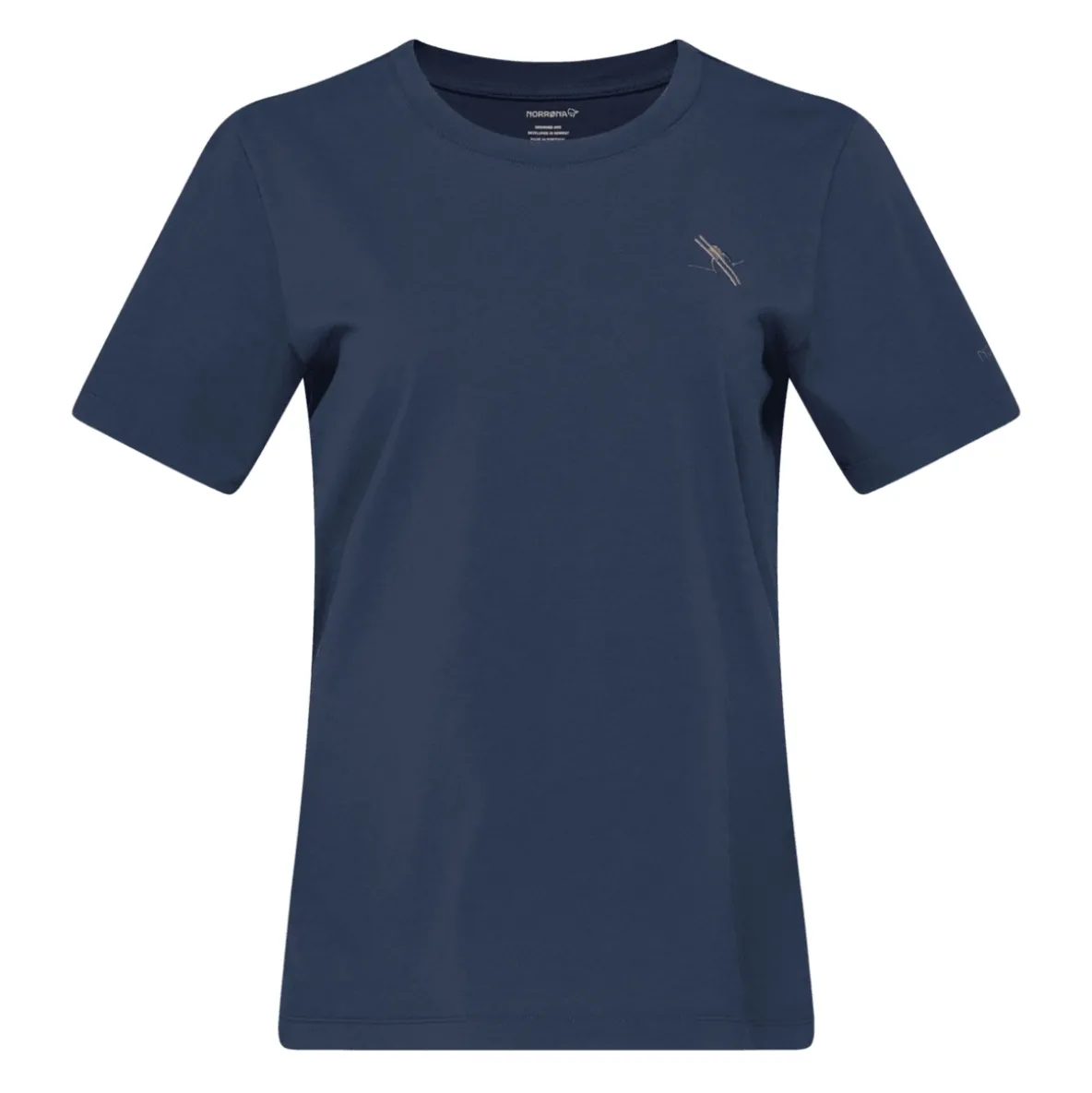 Koszulka Norrona /29 Cotton Activity Embroidery T-shirt Women