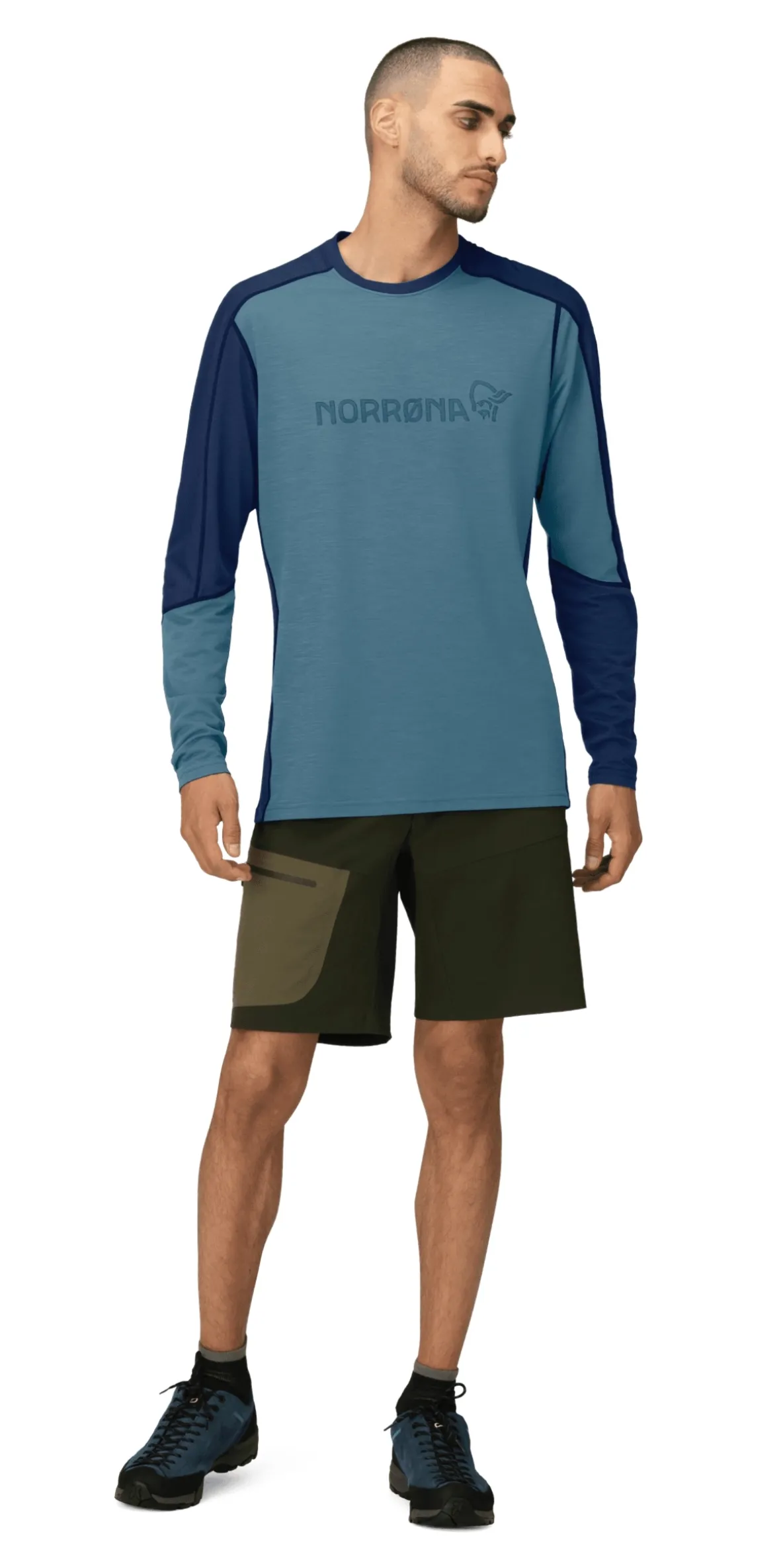 Koszulka Norrona Falketind Equaliser Merino Round Neck Longsleeve Men