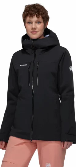 Kurtka ocieplana Mammut Stoney HS Thermo Hooded Jacket Women GRAIN