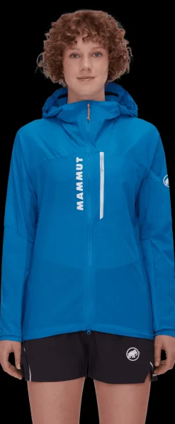 Kurtka przeciwwiatrowa Mammut Aenergy WB Hooded Jacket Women