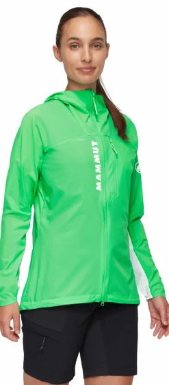 Kurtka przeciwwiatrowa Mammut Aenergy WB Hooded Jacket Women