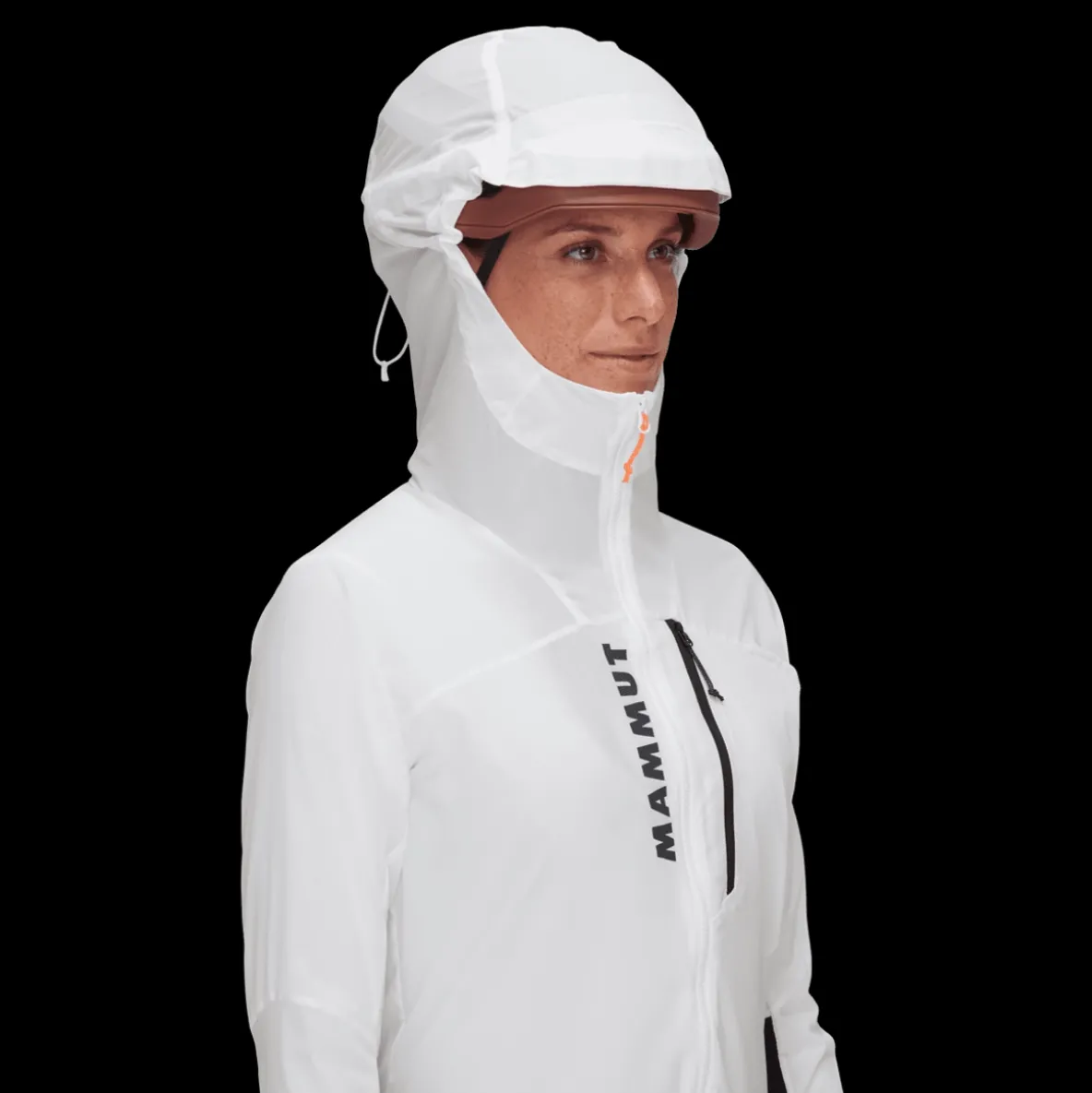 Kurtka przeciwwiatrowa Mammut Aenergy WB Hooded Jacket Women
