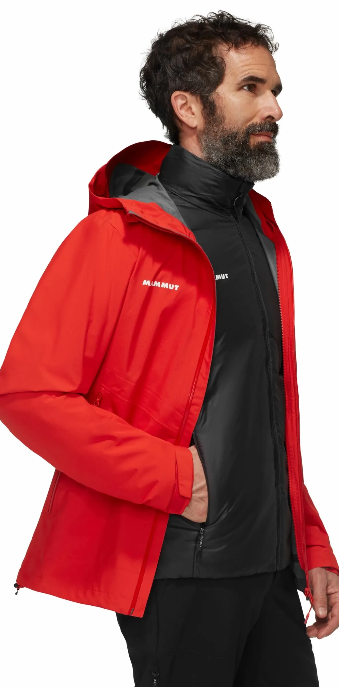 Kurtka 3w1 Mammut Alto Light 3 in 1 HS Hooded Jacket Men