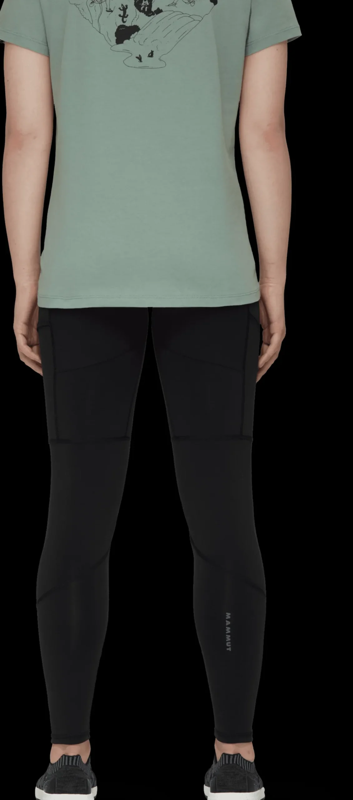 Legginsy Mammut Zinal Hybrid Tights Women
