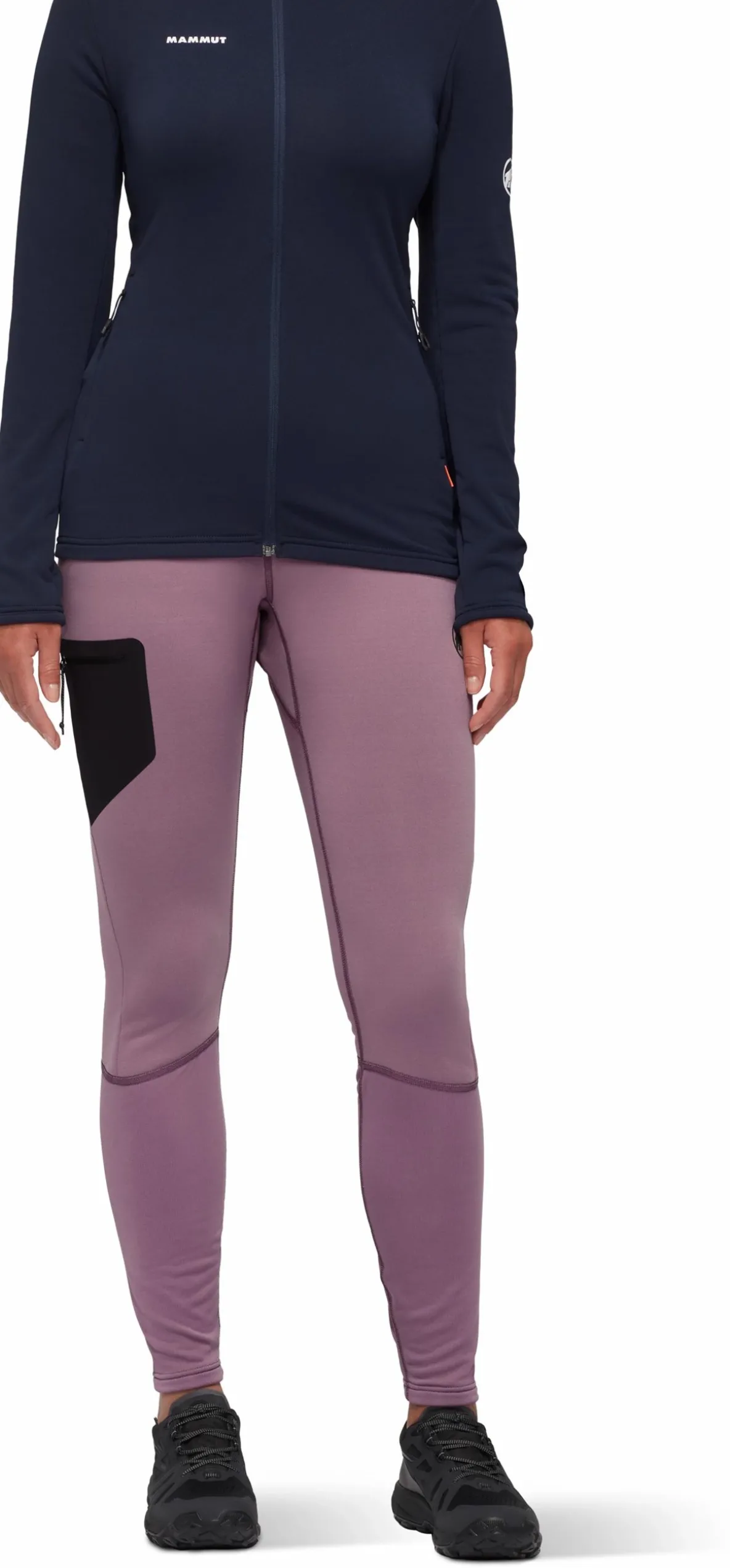 Legginsy polarowe Mammut Aconcagua ML Tights Long Women