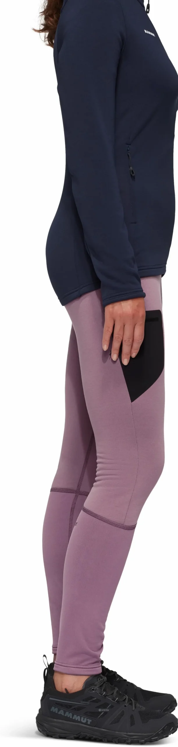 Legginsy polarowe Mammut Aconcagua ML Tights Long Women