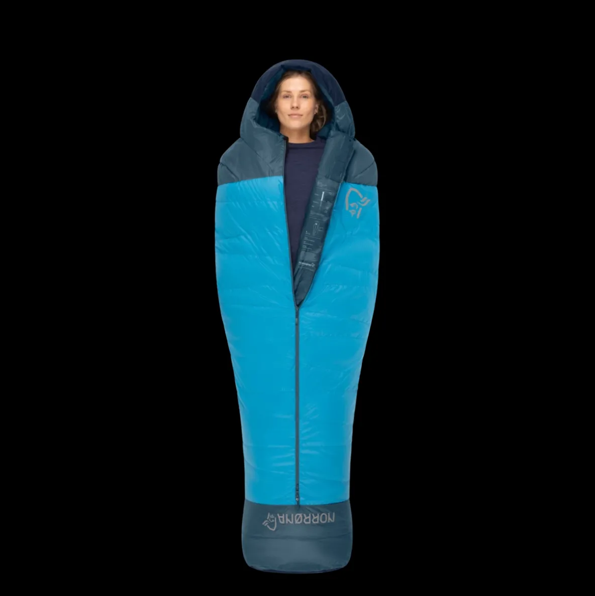 Śpiwór puchowy Norrona Falketind Down800 +10C Sleeping bag 170 Women