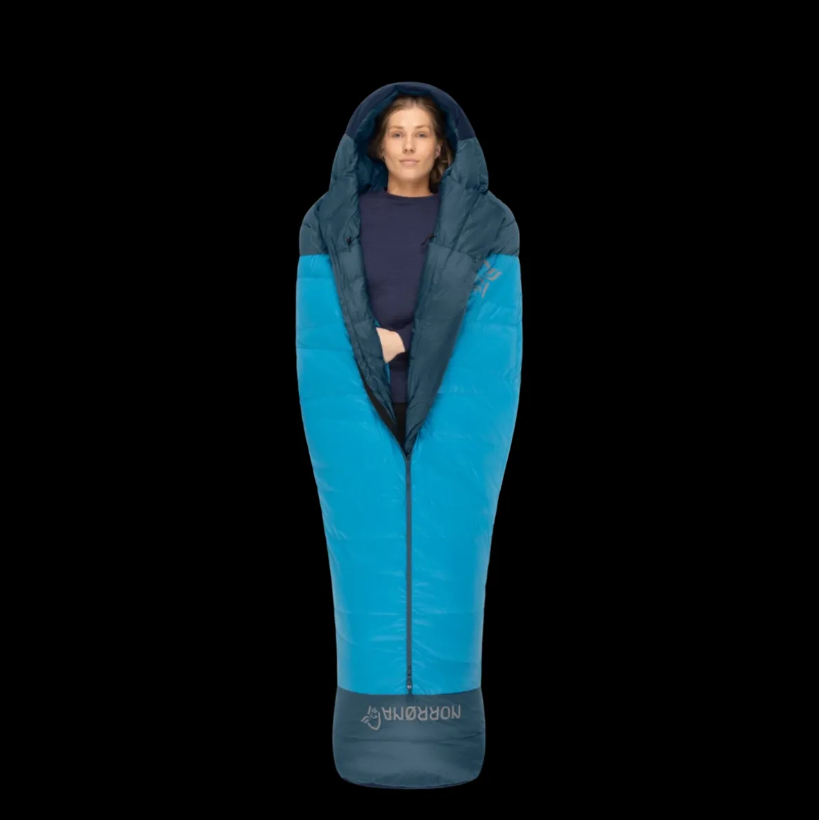 Śpiwór puchowy Norrona Falketind Down800 +10C Sleeping bag 170 Women
