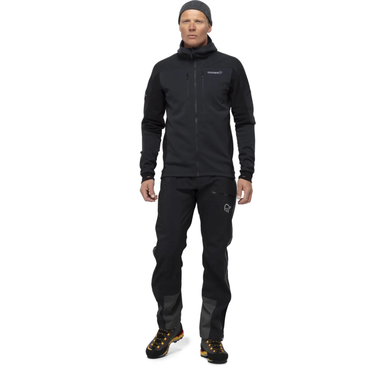Polar Norrona Trollveggen Powerstretch Pro Zip Hood Men