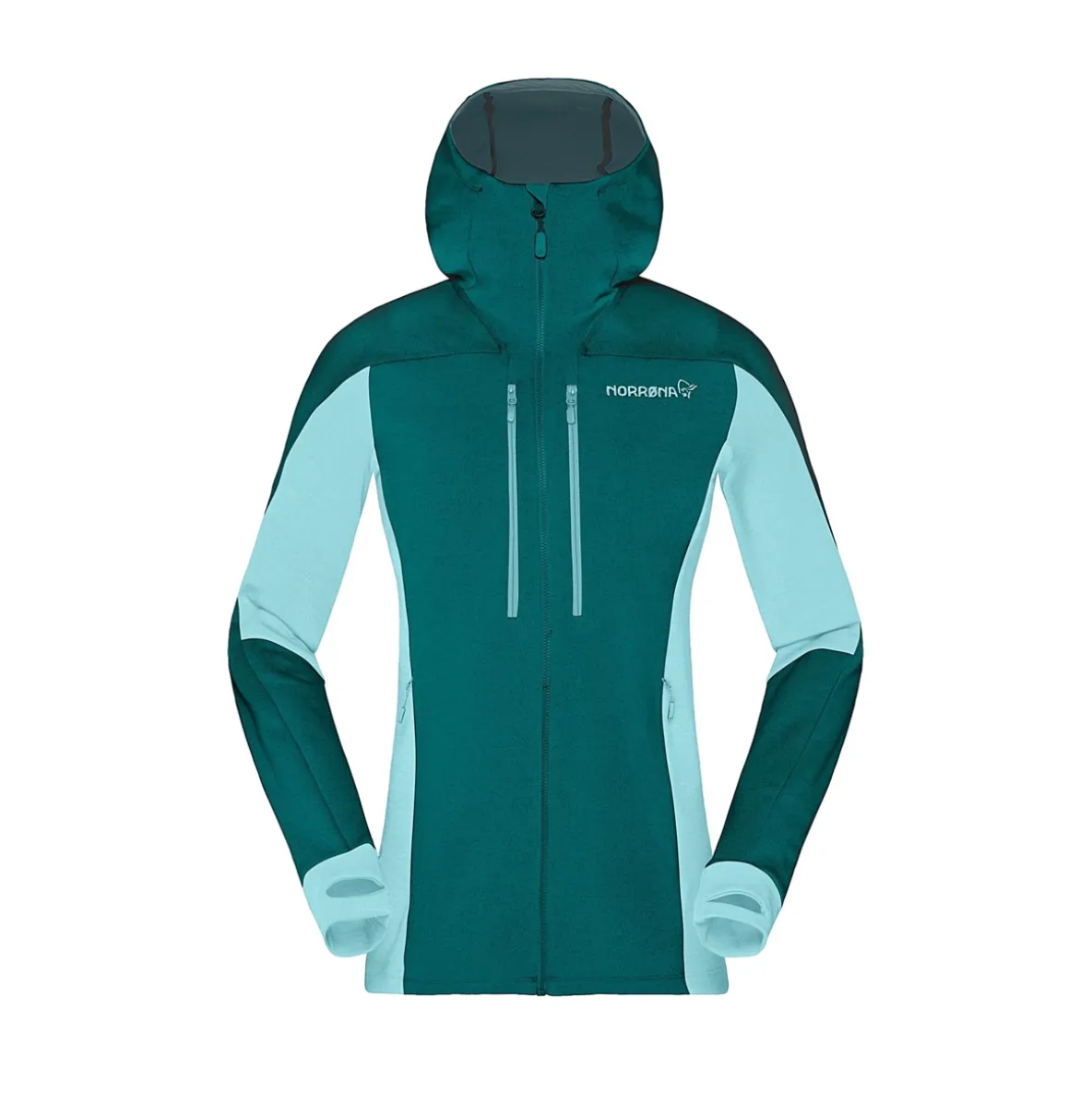 Polar Norrona Trollveggen Powerstretch Pro Zip Hood Women