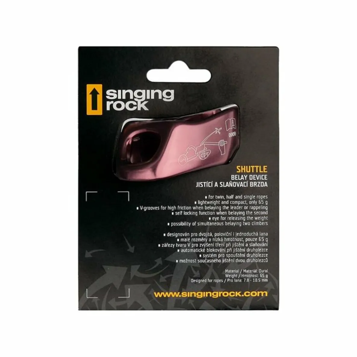 Przyrząd asekuracyjny Singing Rock Shuttle