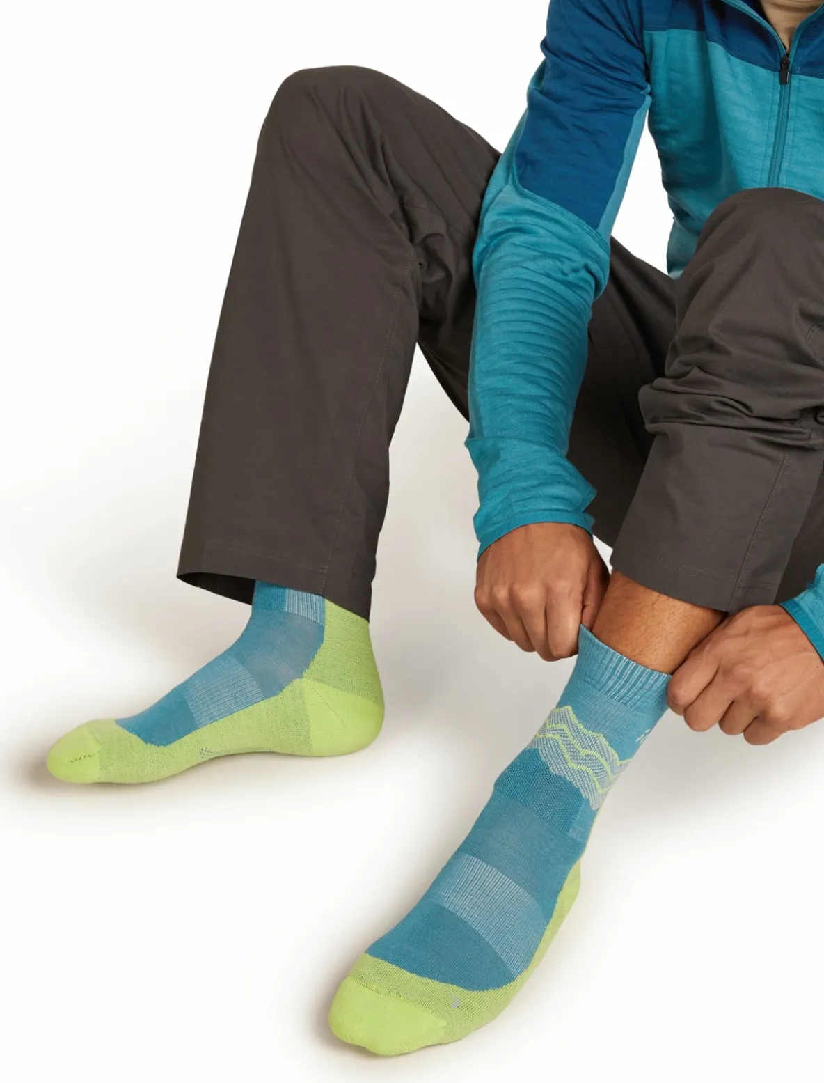Skarpety Icebreaker Merino Hike+ Medium Across The Peaks Men