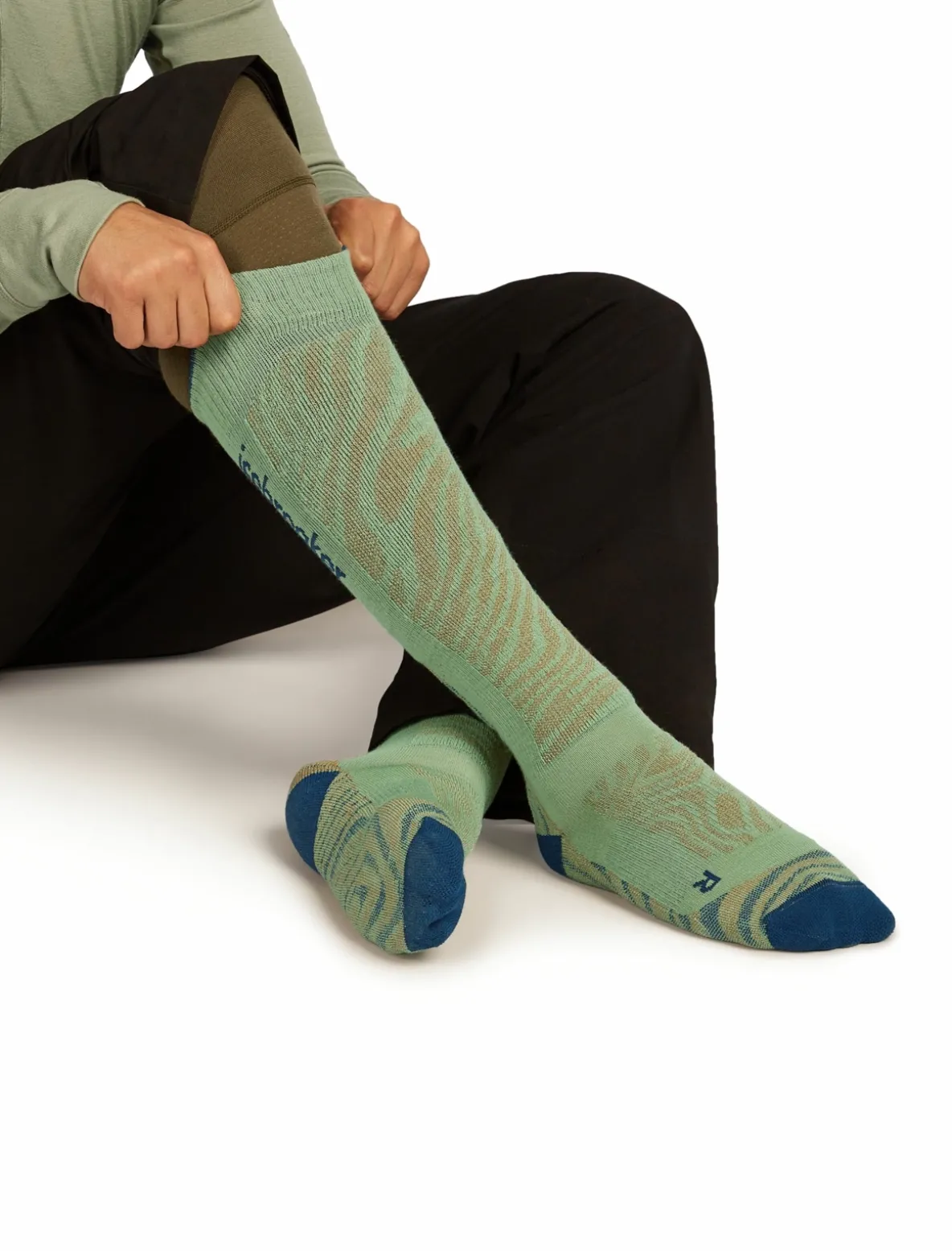 Skarpety Narciarskie Icebreaker Ski+ Medium OTC Mountain Contour Men
