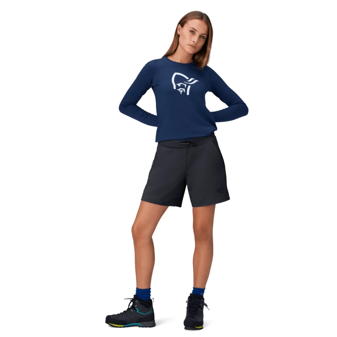 Spodenki Norrona Falketind Warm2 Stretch Shorts Women