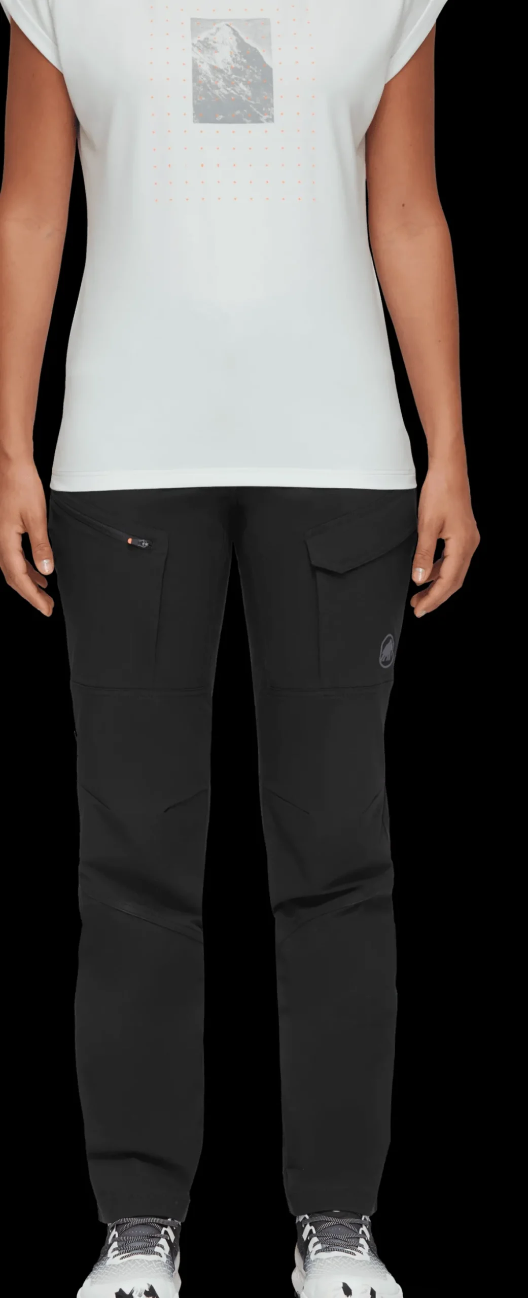 Spodnie Mammut Zinal Hybrid Pants Women
